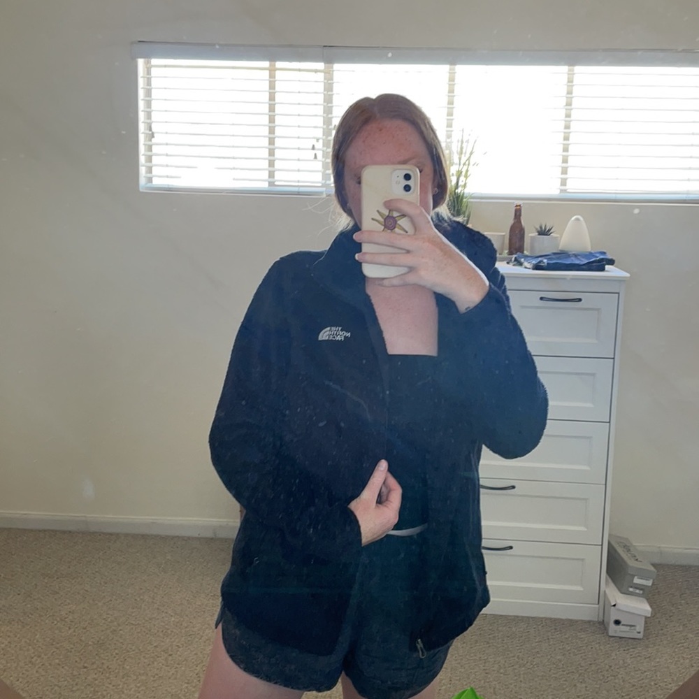 North Face Furry Fleece Full Zip Up